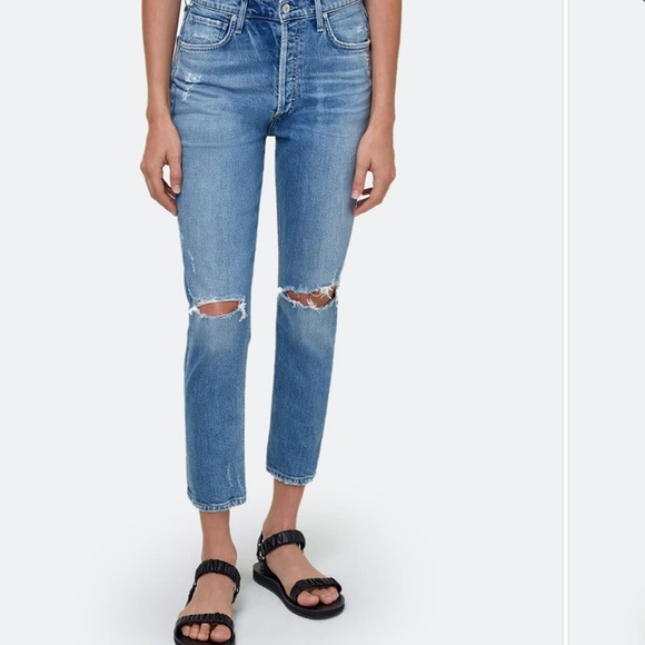 Citizens Of Humanity Denim - Citizens of Humanity Charlotte Crop Morning Light